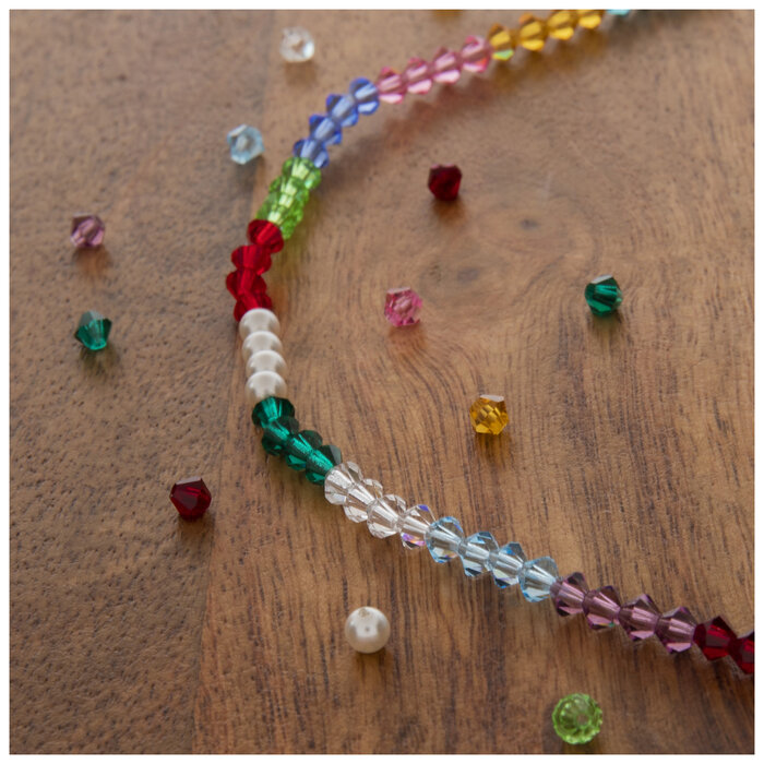 Birthstone Bicone Glass Bead Strand 4mm Hobby Lobby 2254332