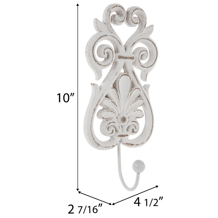 White Wood Wall Hook Hobby Lobby 2125953