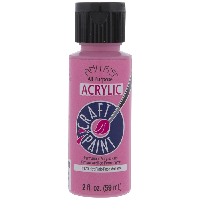 Hot Pink Anita S Acrylic Craft Paint Hobby Lobby 531