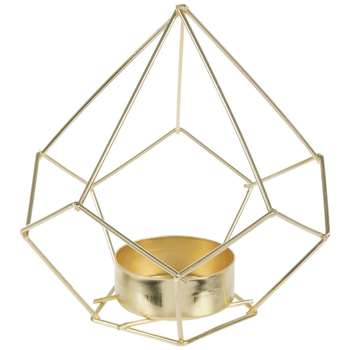 Gold Geometric Metal Candle Holder Hobby Lobby 1124486