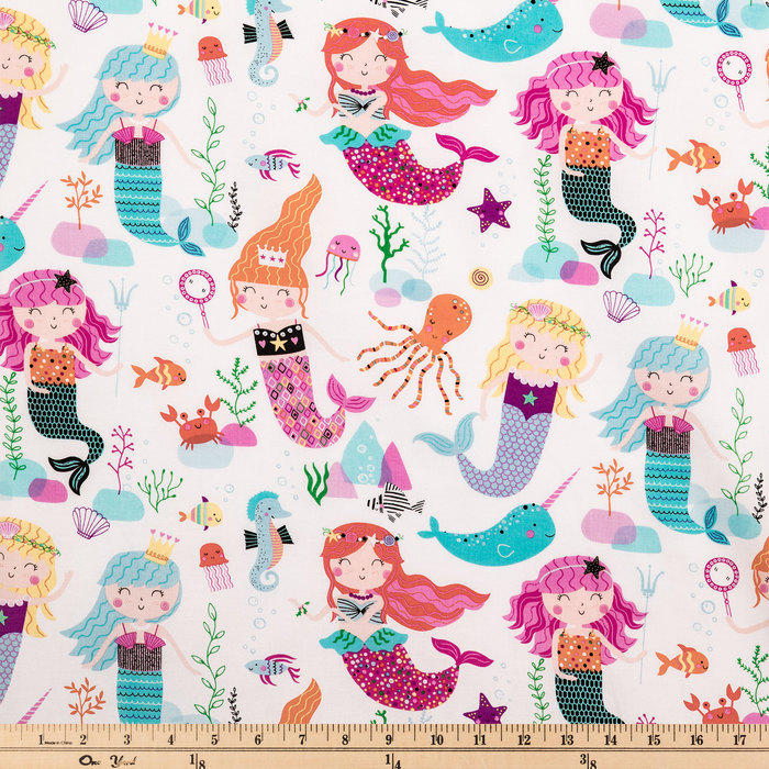 Mermaids UnderTheSea Cotton Fabric Hobby Lobby 1761428