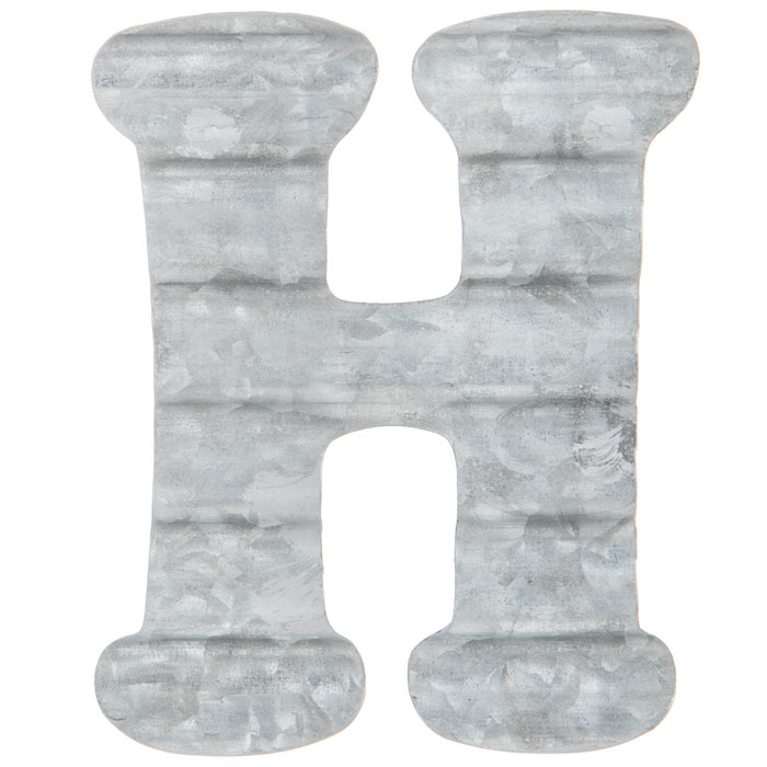 Corrugated Metal Letter Wall Decor H Hobby Lobby 1044106