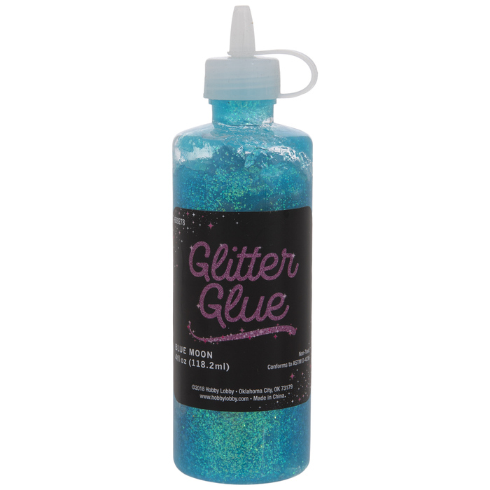 Blue Moon Glitter Glue 4 Ounce Hobby Lobby 639278