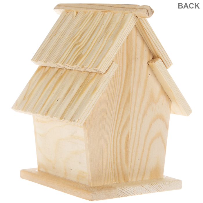 Slat Roof Wood Birdhouse Hobby Lobby 346718