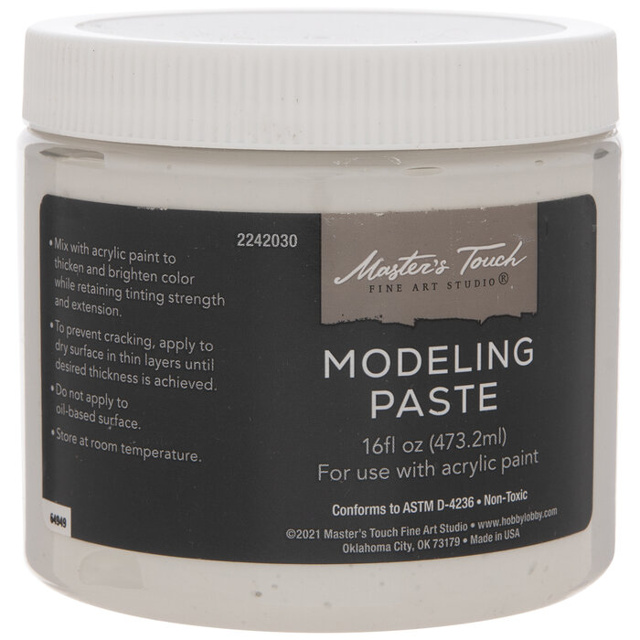 Master's Touch Modeling Paste 16 Ounce Hobby Lobby 2242030