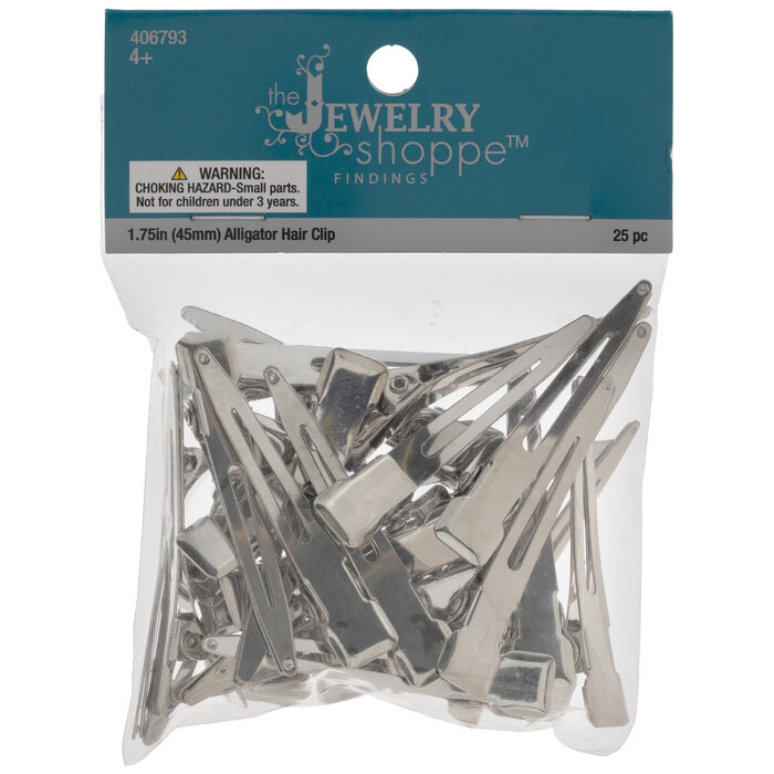 Flat Alligator Hair Clips 45mm Hobby Lobby 406793