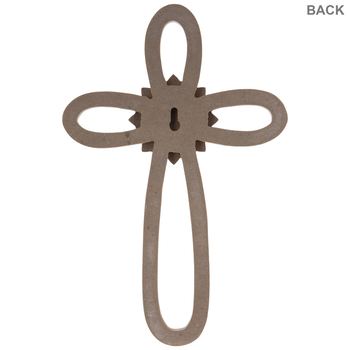 Whitewash Flower & Beaded Wood Wall Cross Hobby Lobby 2008548