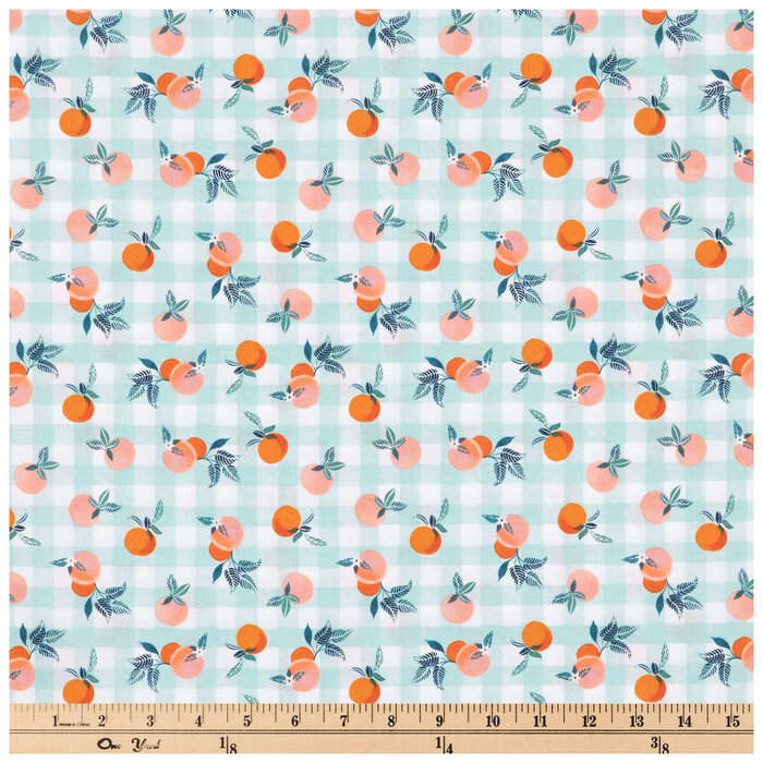 Gingham & Peaches Apparel Fabric Hobby Lobby 2201705