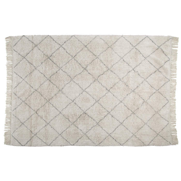 Find your favorite one in our selection! cream gray diamond patterned rug with fringe 5 x 7 hobby lobby 1471499