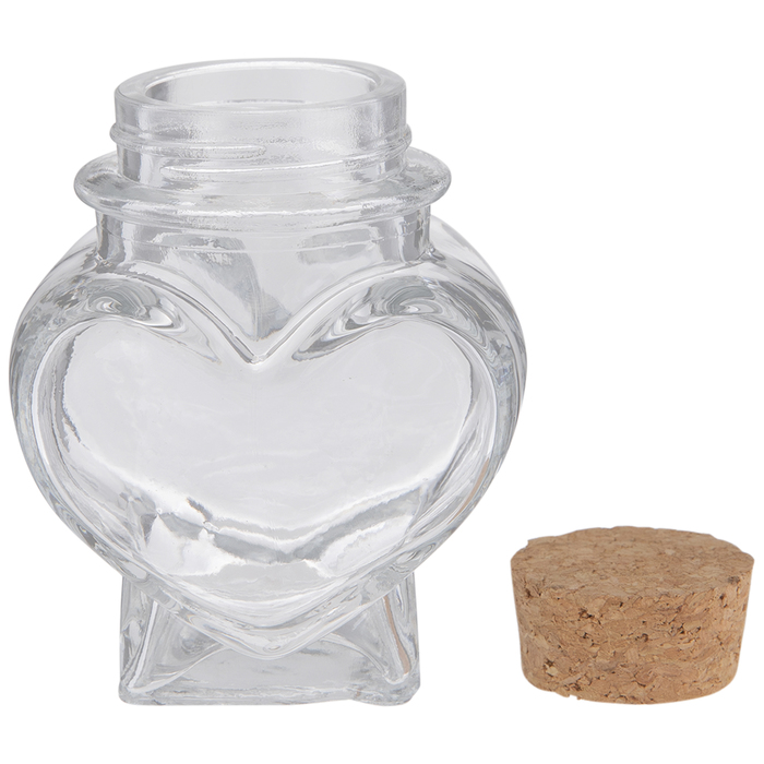 Heart Glass Jar Hobby Lobby 1154806