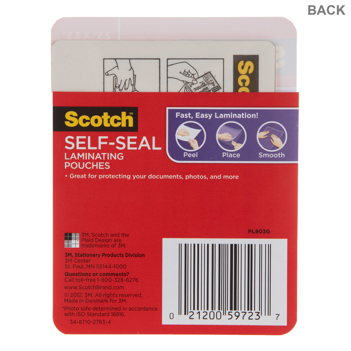 Scotch SelfSeal Laminating Pouches Hobby Lobby