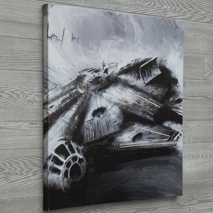 Star Wars Millennium Falcon Canvas Wall Decor Hobby Lobby 2176584