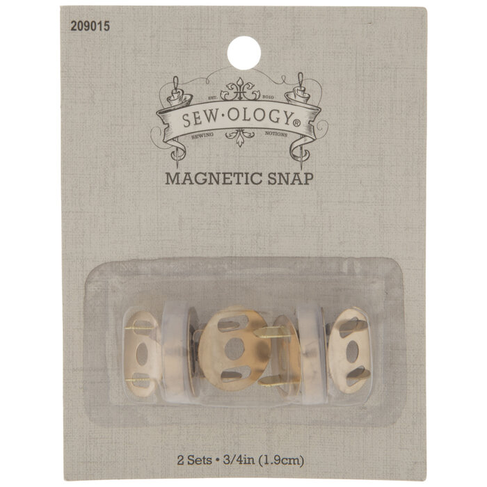 Gold SewOn Snaps 3/4" Hobby Lobby 209015