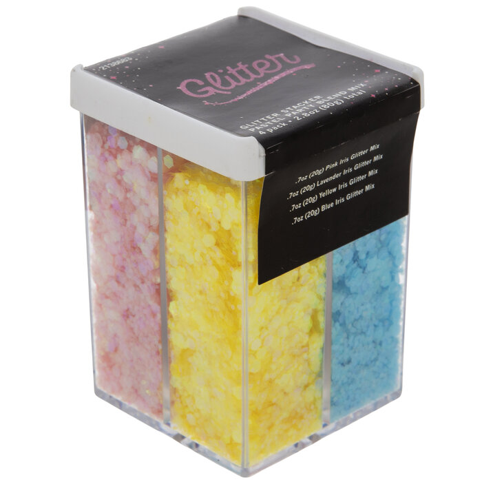 Pastel Party Blend Glitter Stacker Hobby Lobby 2138683