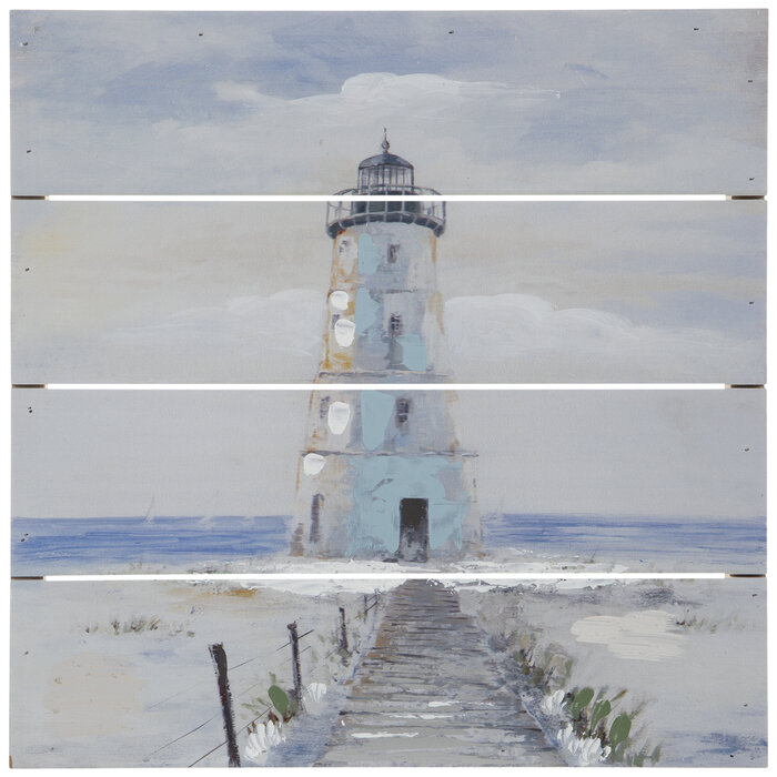 Painted Pastel Lighthouse Wood Wall Decor Hobby Lobby 2055945