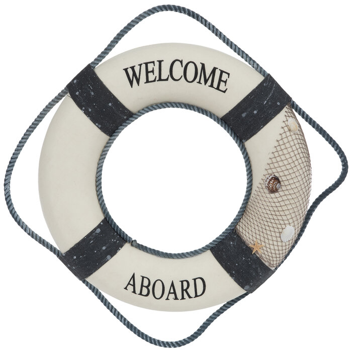 Home Decor Ring Nautical Welcome Wall Decoration Hanging Navy Foam Decor Ship Home Decor Ring Nautical Welcome Wall Decoration Hanging Navy Foam Decor Ship