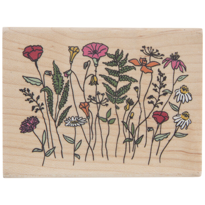 Wildflowers Rubber Stamp Hobby Lobby 2133213