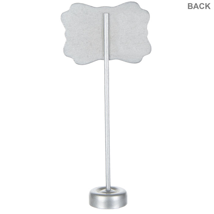 Silver Ornate Chalkboard Stands Hobby Lobby 1394055