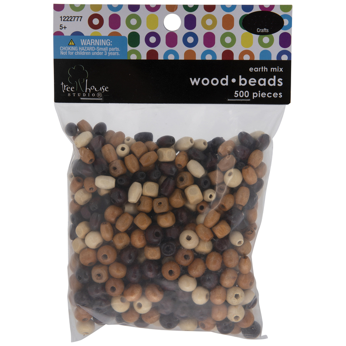 Earth Multi Assorted Wood Beads Hobby Lobby 1222777