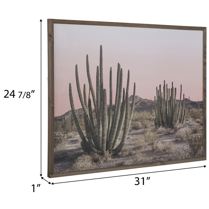 Desert With Cacti Wood Wall Decor Hobby Lobby 1656727