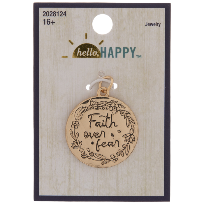 Faith Over Fear Pendant Hobby Lobby 2028124