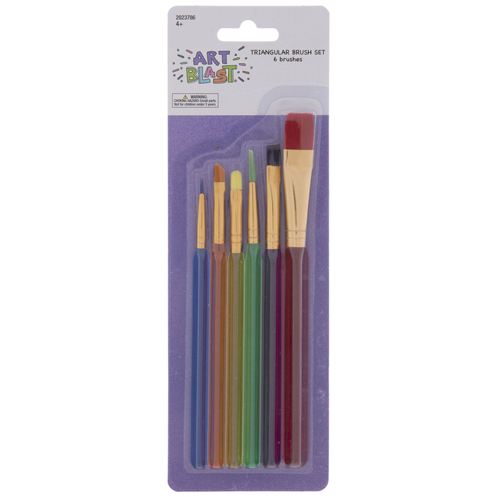 Assorted Paint Brushes 6 Piece Set Hobby Lobby 2023786