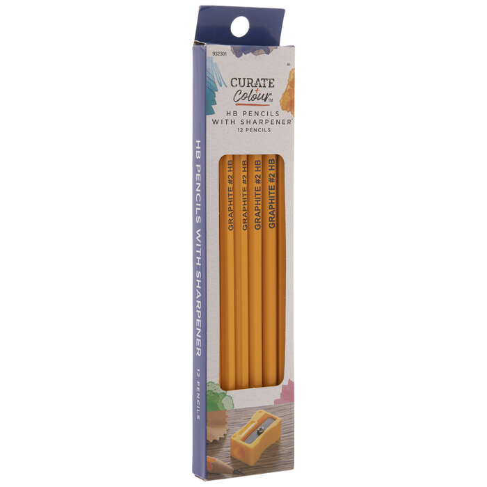 No.2 HB Graphite Pencils 12 Piece Set Hobby Lobby 932301