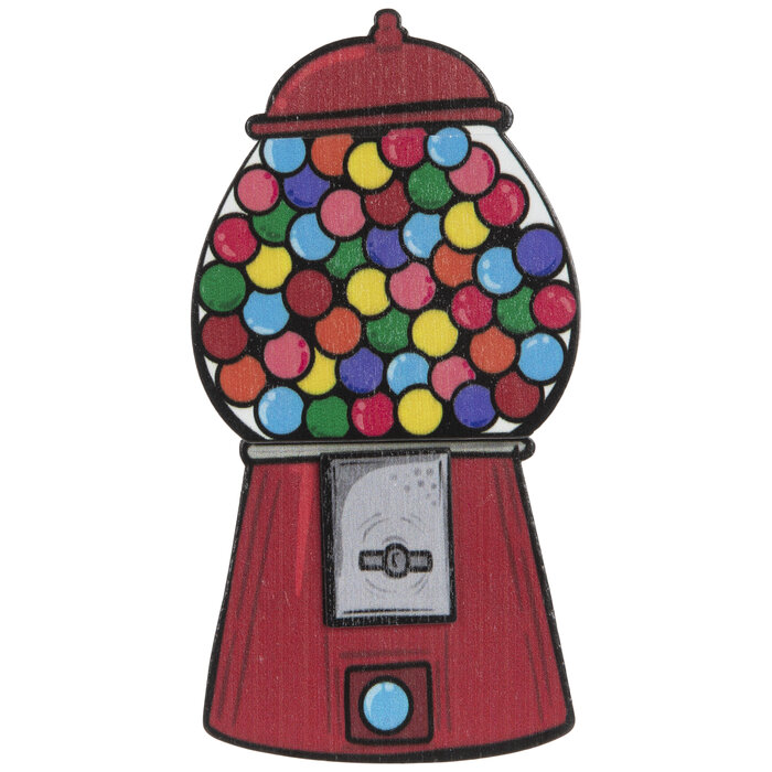 Gumball Machine Painted Wood Shape Hobby Lobby 2159689