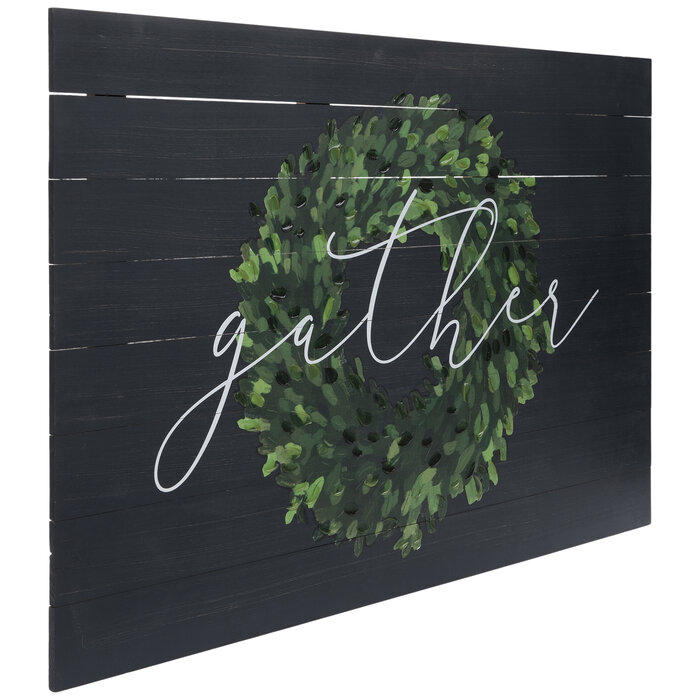Gather Wreath Pallet Wood Wall Decor Hobby Lobby 1657410