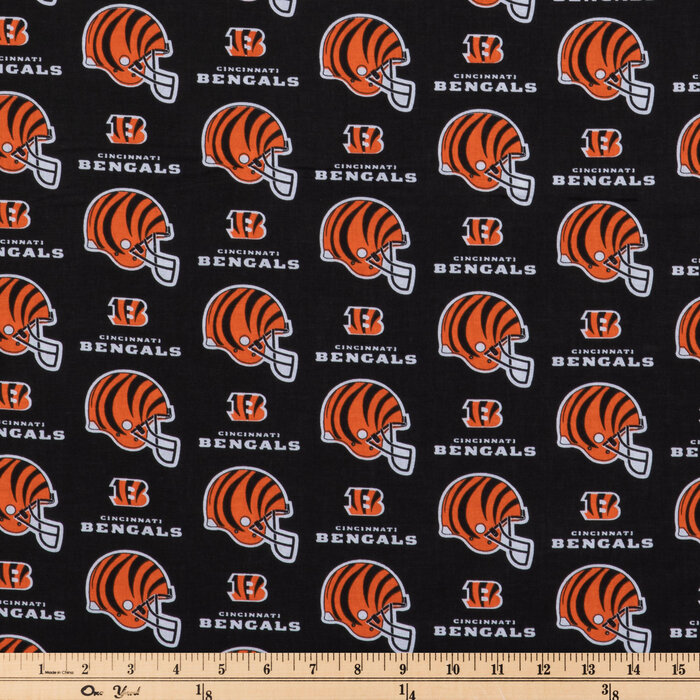 NFL Cincinnati Bengals Cotton Fabric Hobby Lobby 2224087