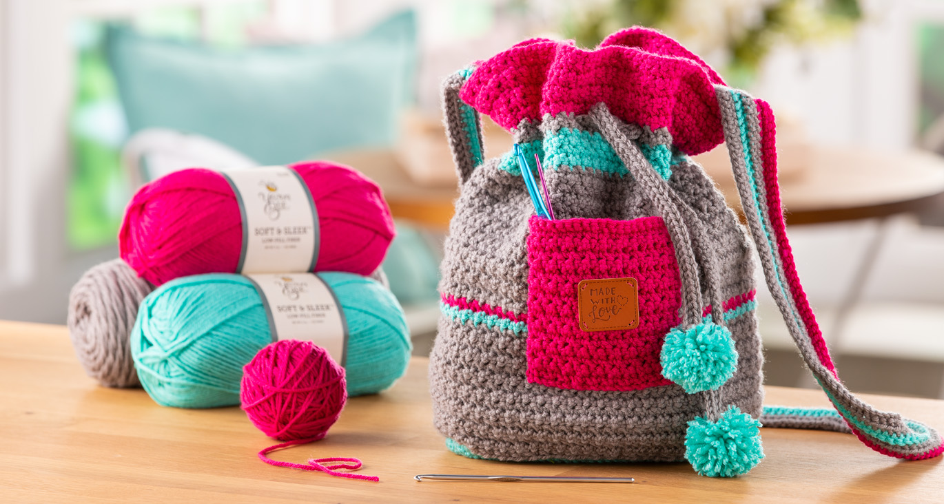 Drawstring Bag Bag It Yarn & Needle Arts Hobby Lobby