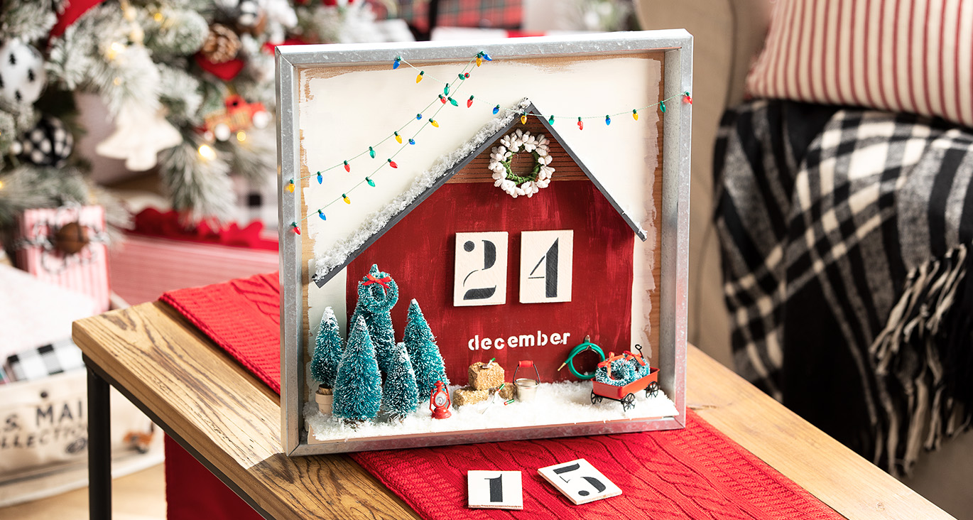 DIY Christmas Calendar - Seasonal & Holiday | Hobby Lobby
